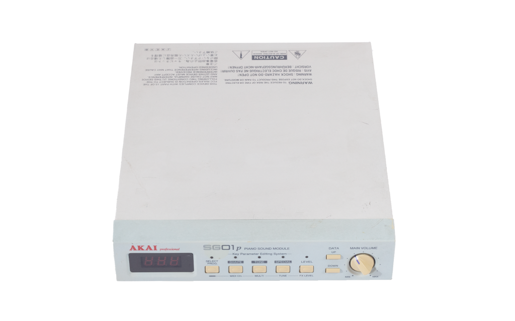 Akai SG01P Piano Sound Module Key Parameter Editing System | smem